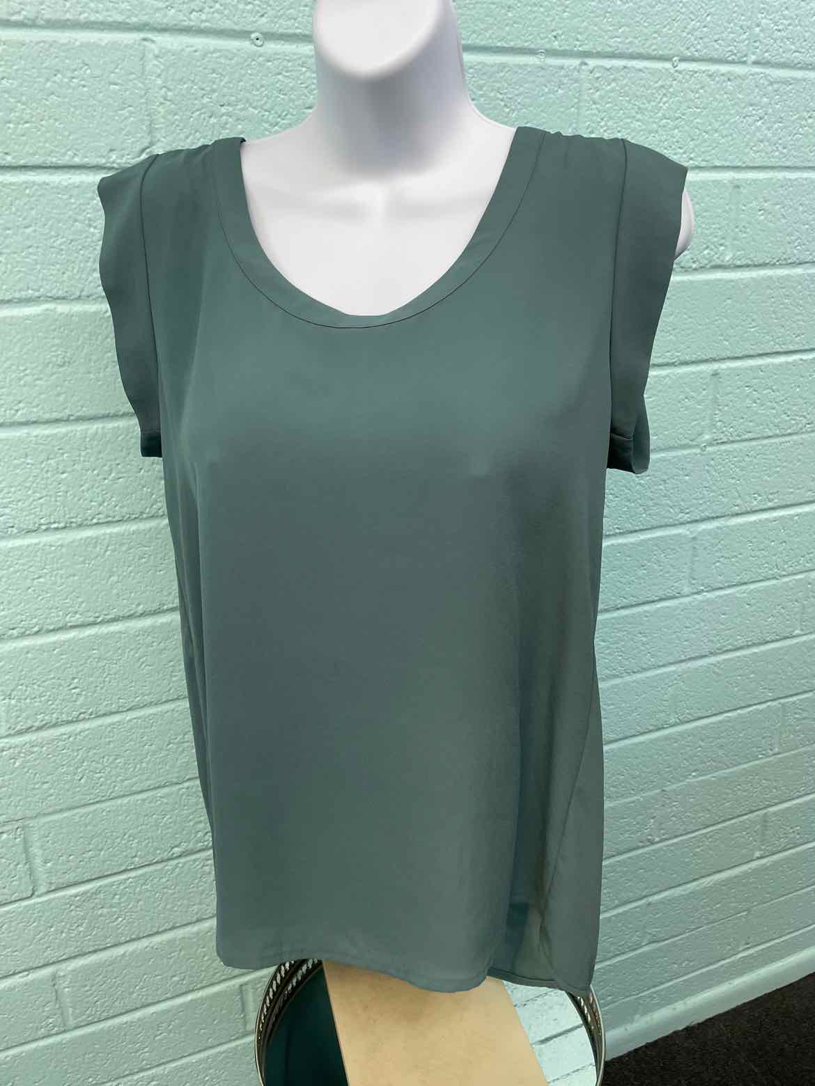 Pleione Size XS Sage Sleeveless
