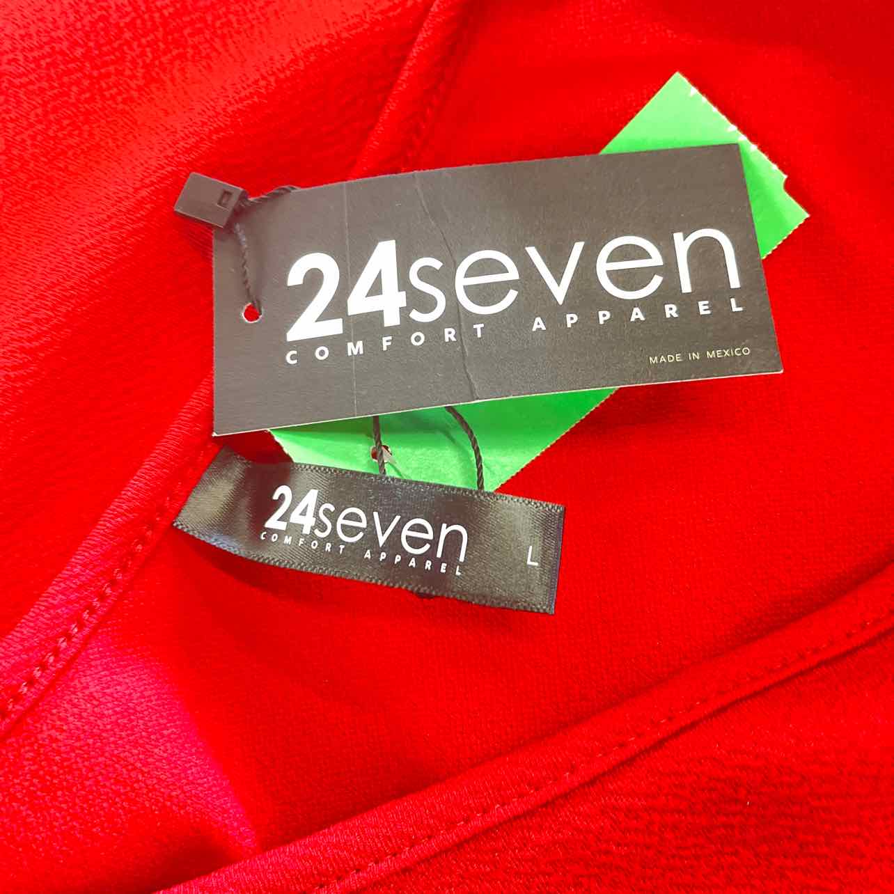 24seven Size L Red New Dress