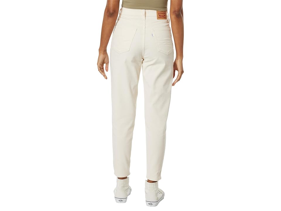 Levi's Size 31 Cream High-Waisted Mom Jeans Corduroy NWT
