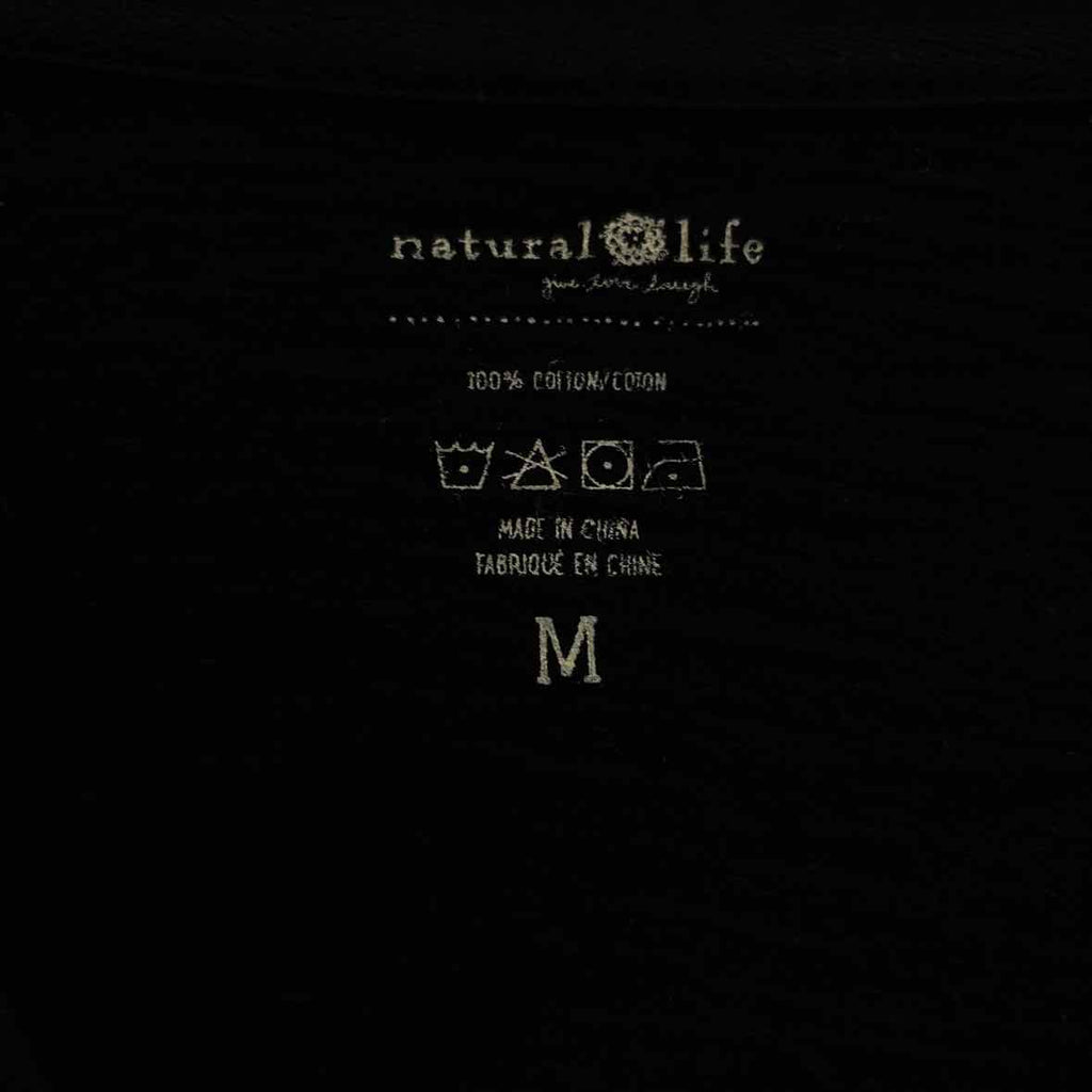 Natural Life Size M Black Dress