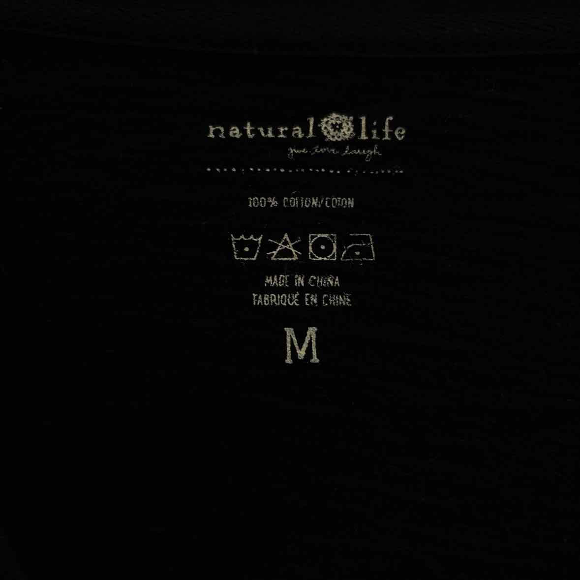Natural Life Size M Black Dress