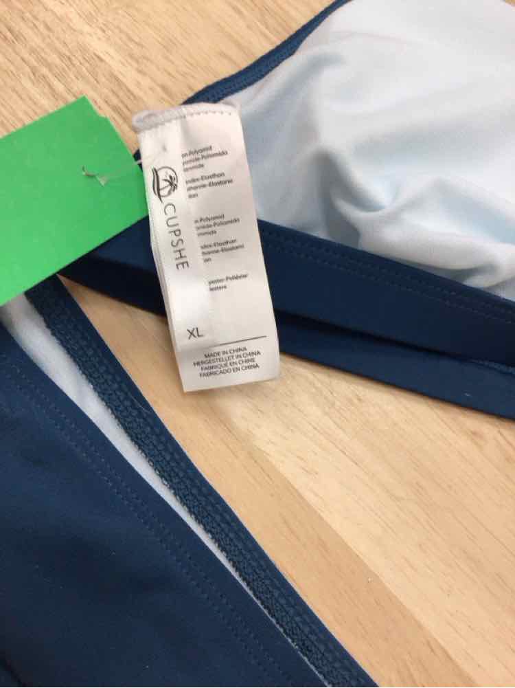 Cupshe Size XL Blue Preloved Swimsuit