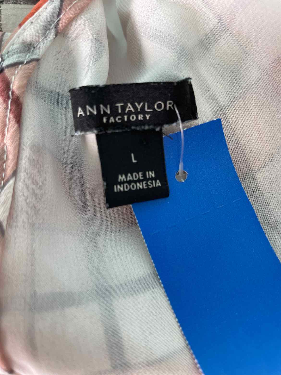 Ann Taylor Size L Rust Sleeveless