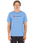 Hurley Men's M Regular-Fit Short-Sleeve T-Shirt - Skyline
