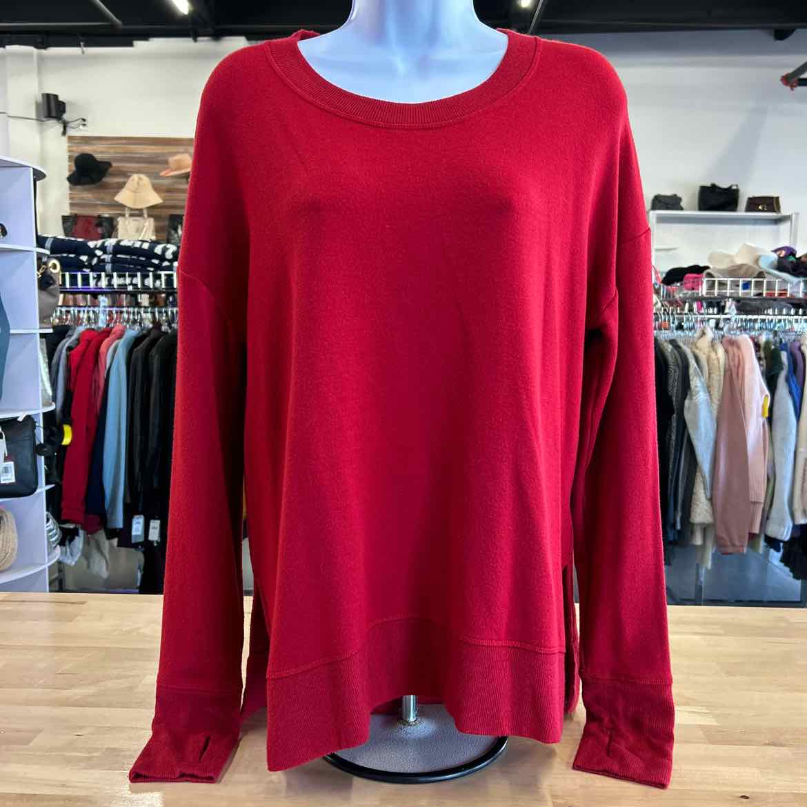Athleta Size S Red Sweater