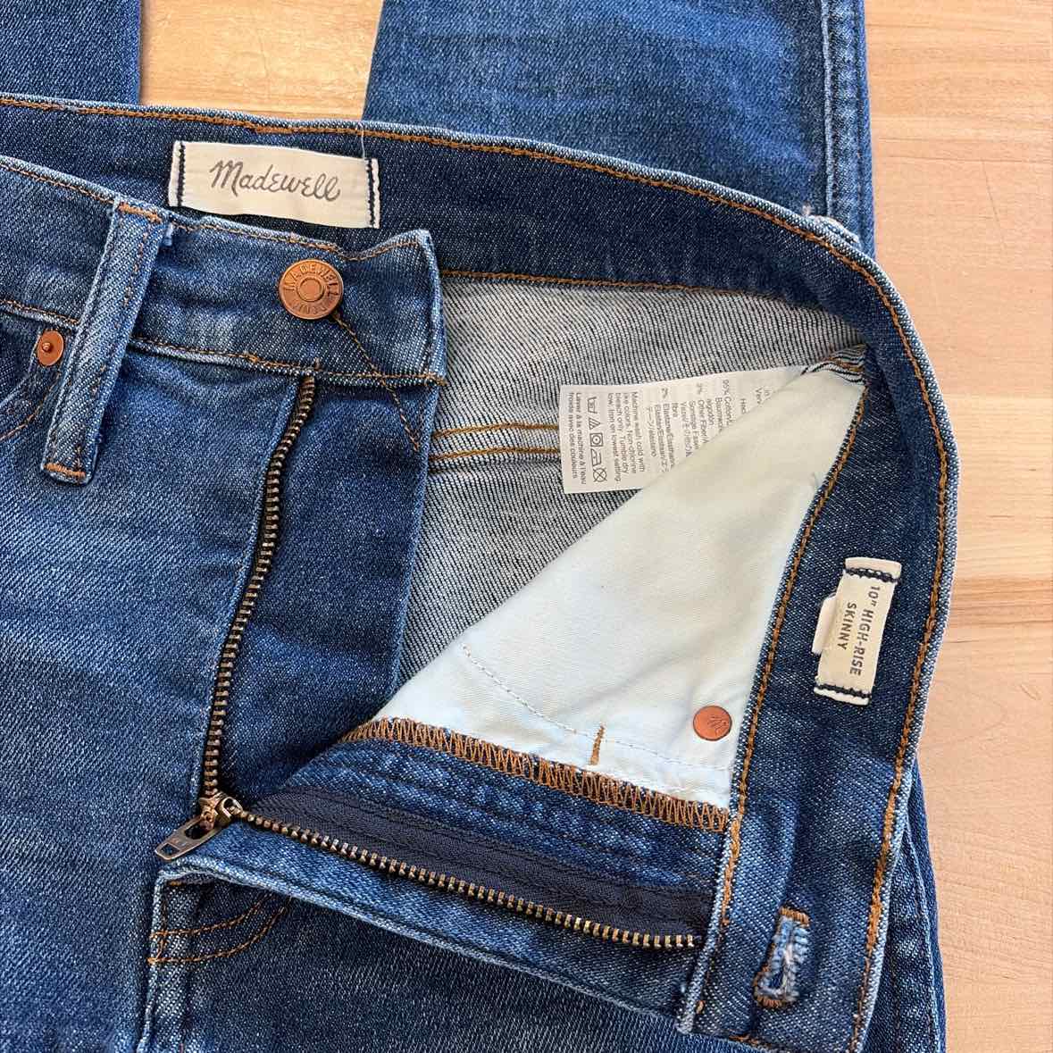 Madewell Size 26 Blue Used Jeans