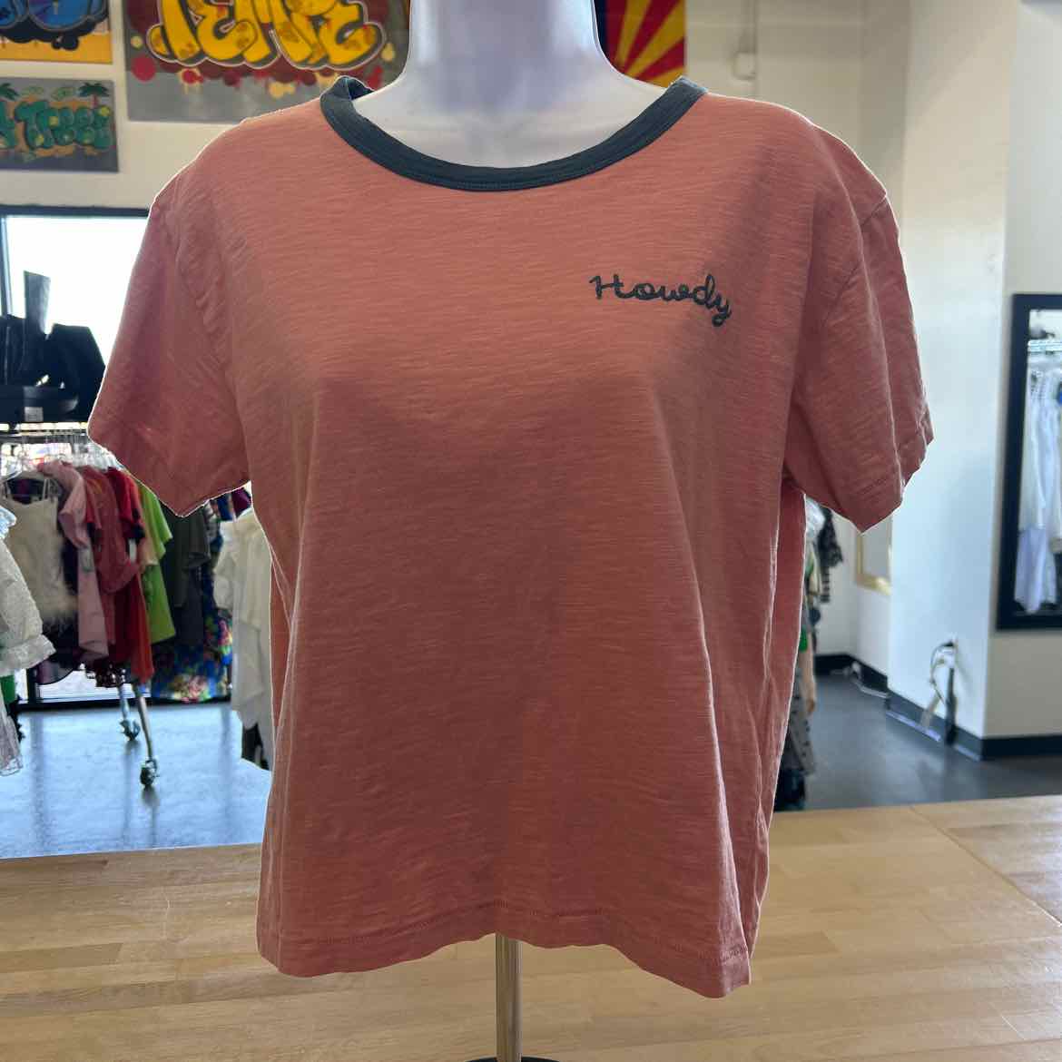 Size S Pink Preloved T-Shirt SS
