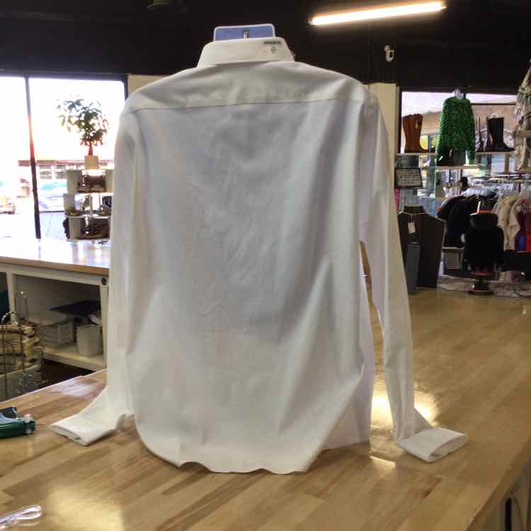 Michael Kors Size XL White New MENS Button Down Shirt