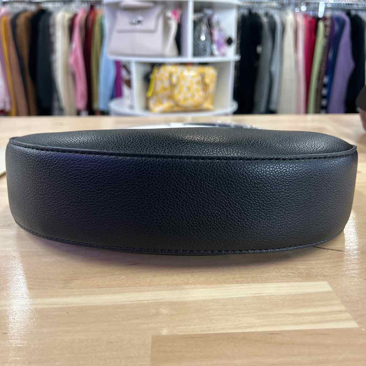 Like Dreams Noemie Half Moon Shoulder Bag - Black