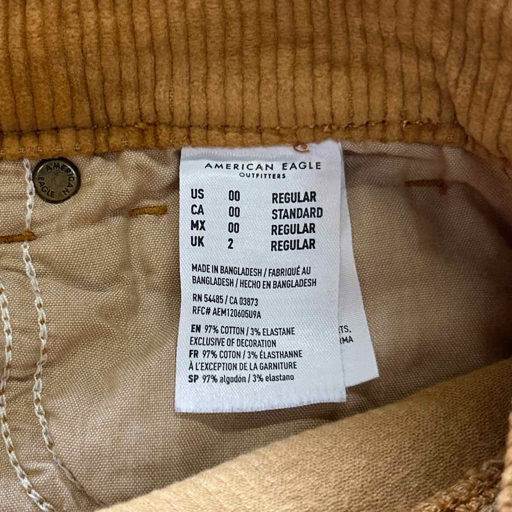 American Eagle Size 00 Tan Pants
