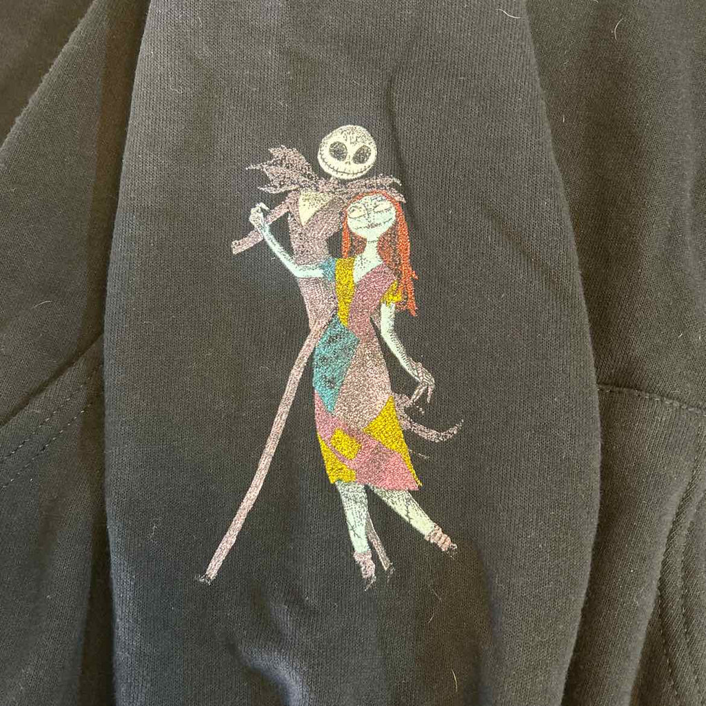 Disney Size L Black Preloved Hoodie