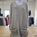 Lane Bryant Size 22/24 Gray Sweater