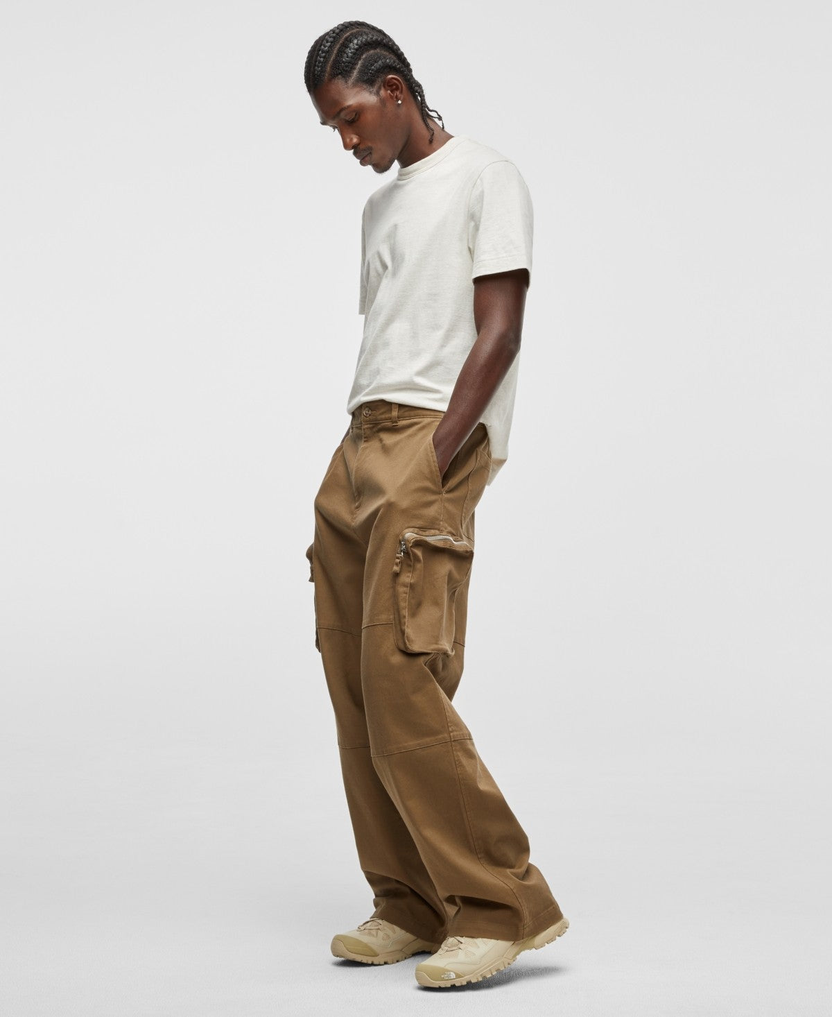 Mode of One Men S Relaxed-Fit Utility Cargo Pants