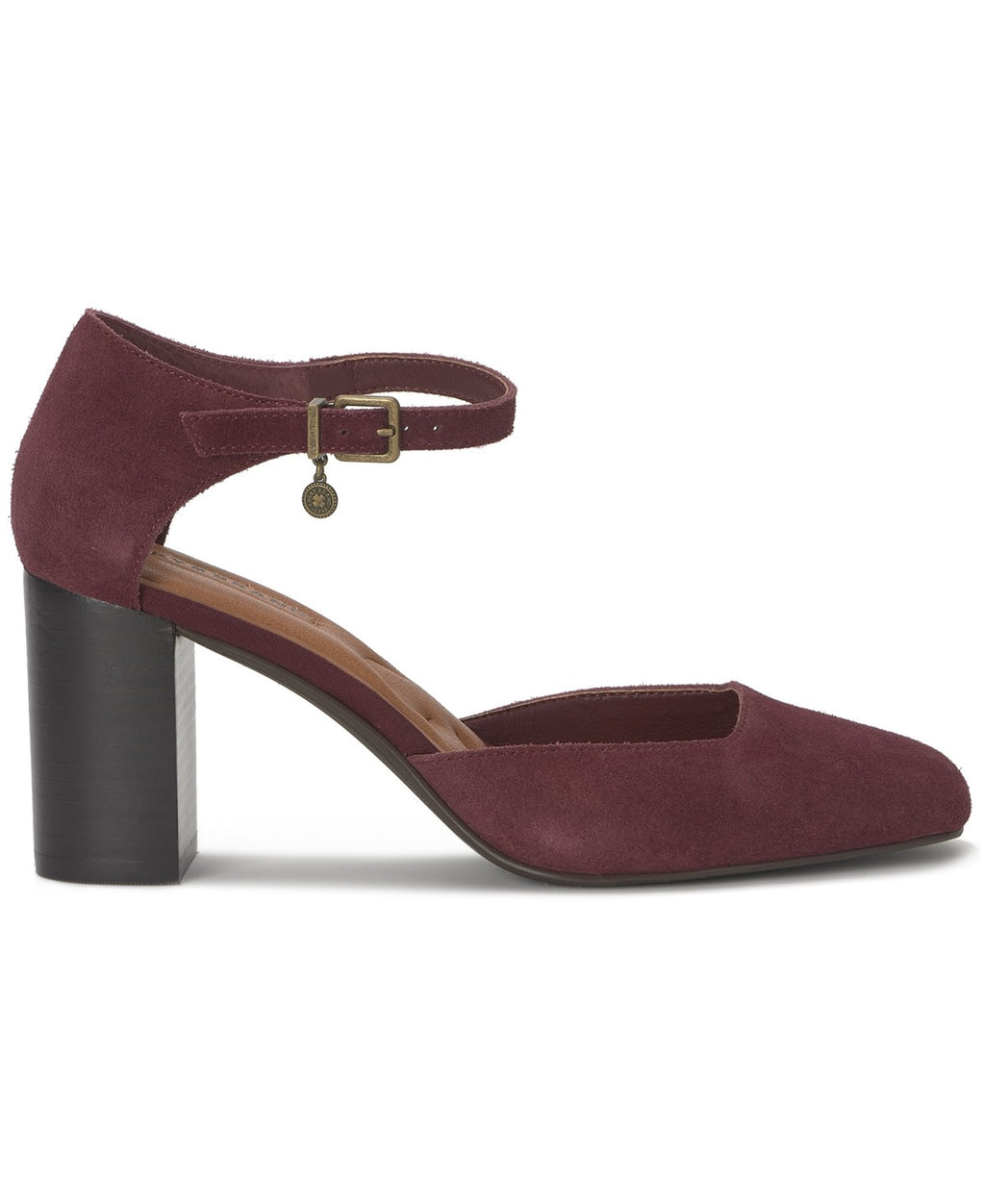Lucky Brand Size 8.5 Cranberry Kanira Suede New Heels