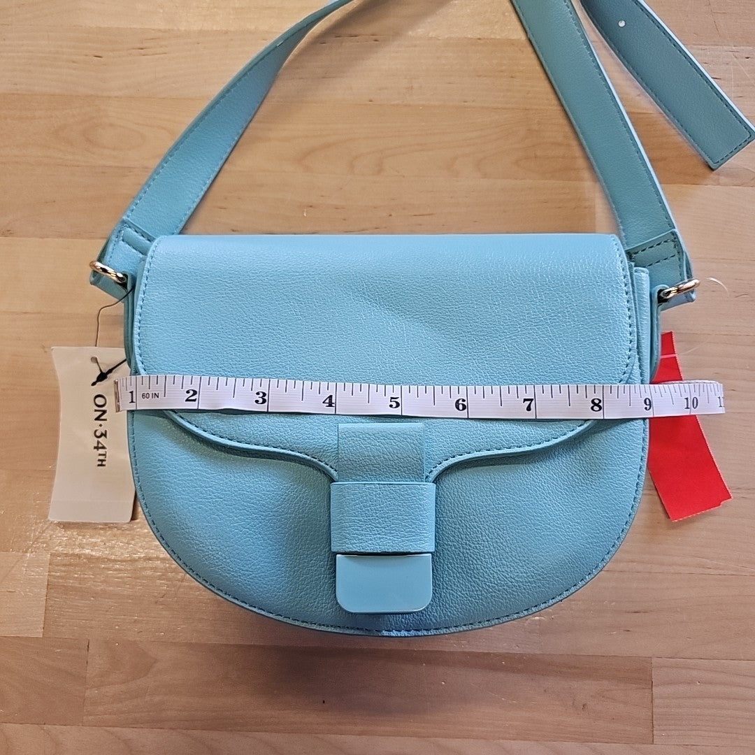 On 34th Holmme Saddle Crossbody - Sea Spray