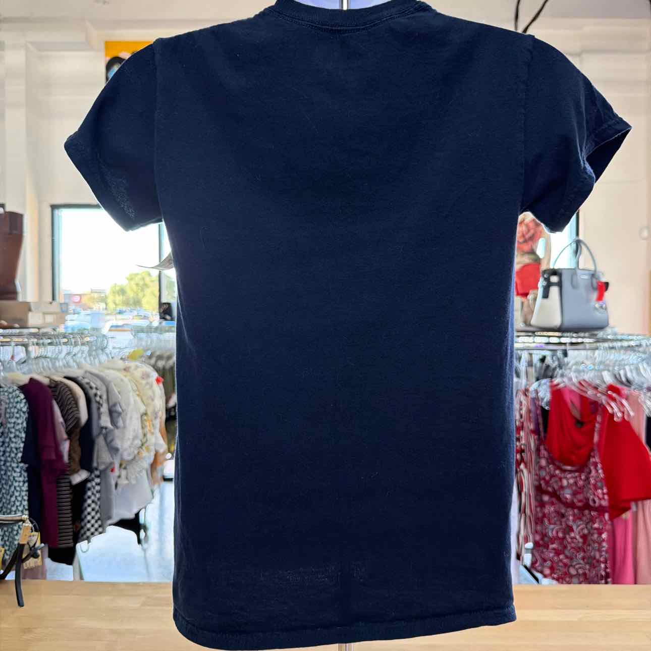 Spencers Size S Navy Preloved MENS T-shirt