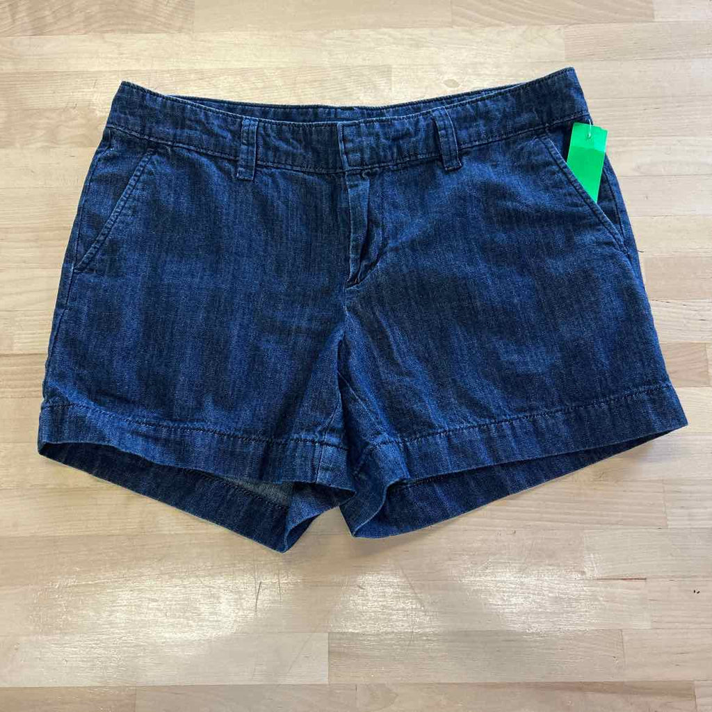 Gap Women Size 8 Navy Denim Preloved Shorts