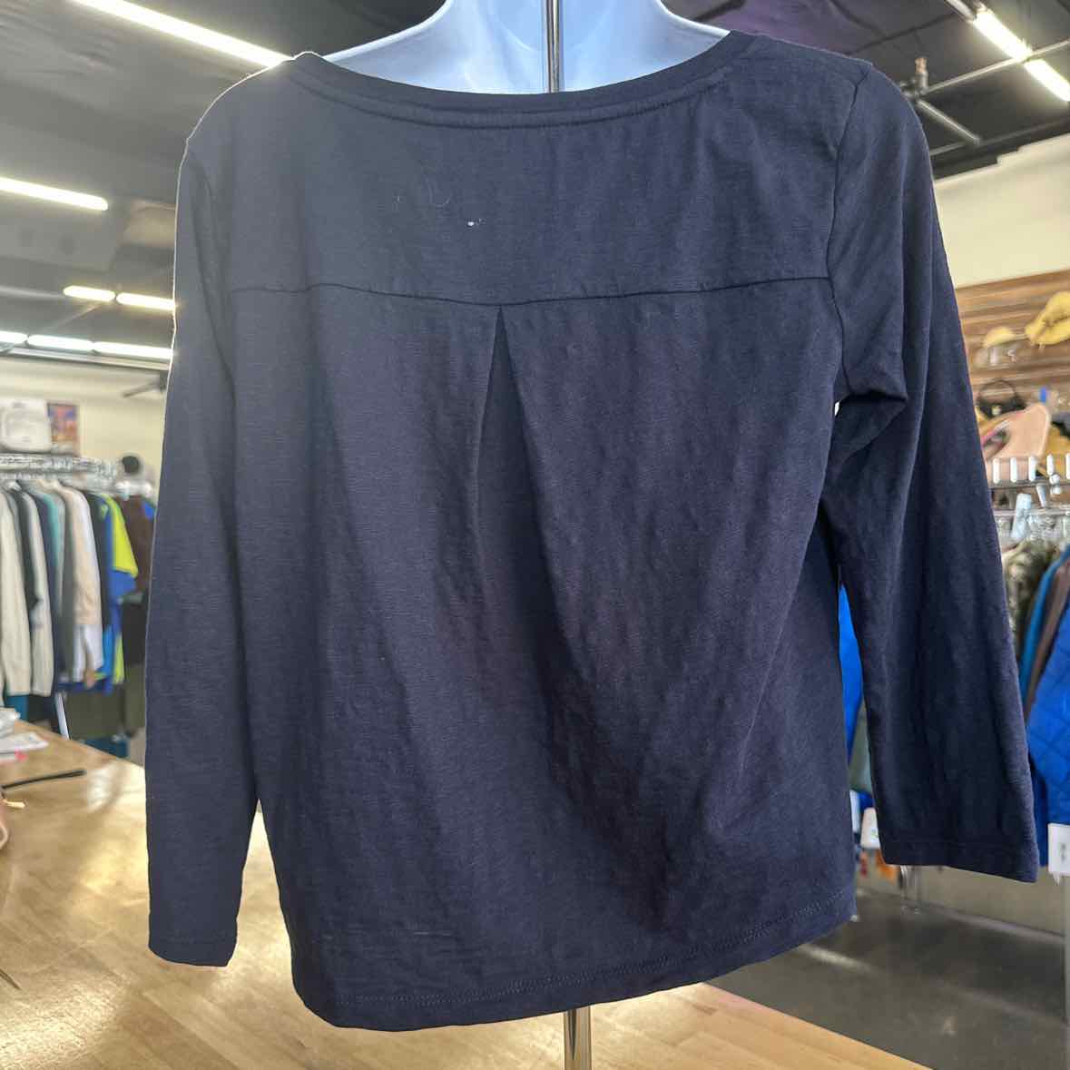 Talbots Size S Blue Long Sleeve
