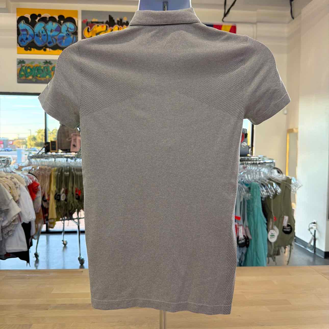 Slazenger Size S Gray Preloved Polo