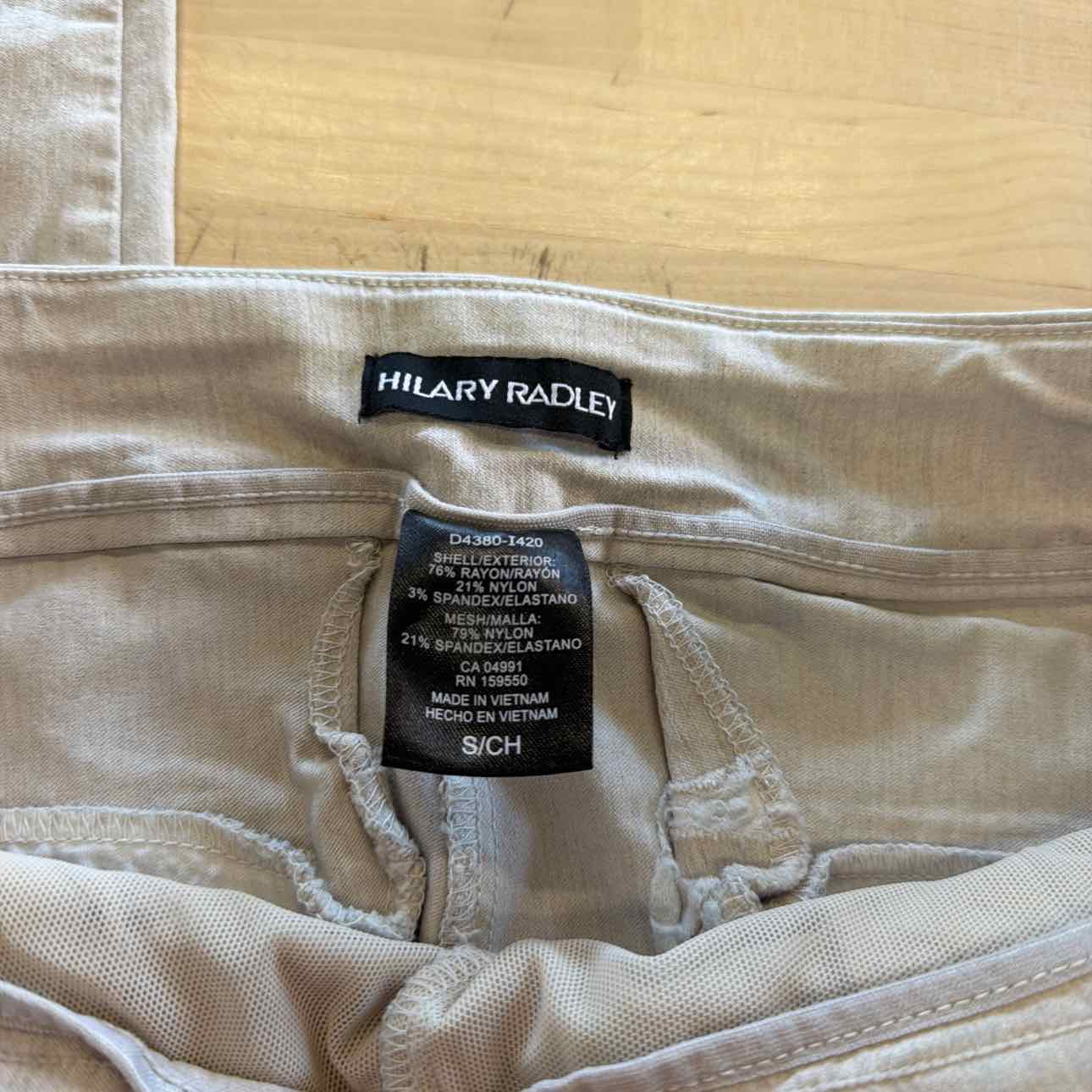 Hilary Radley Size S Beige Preloved Pants
