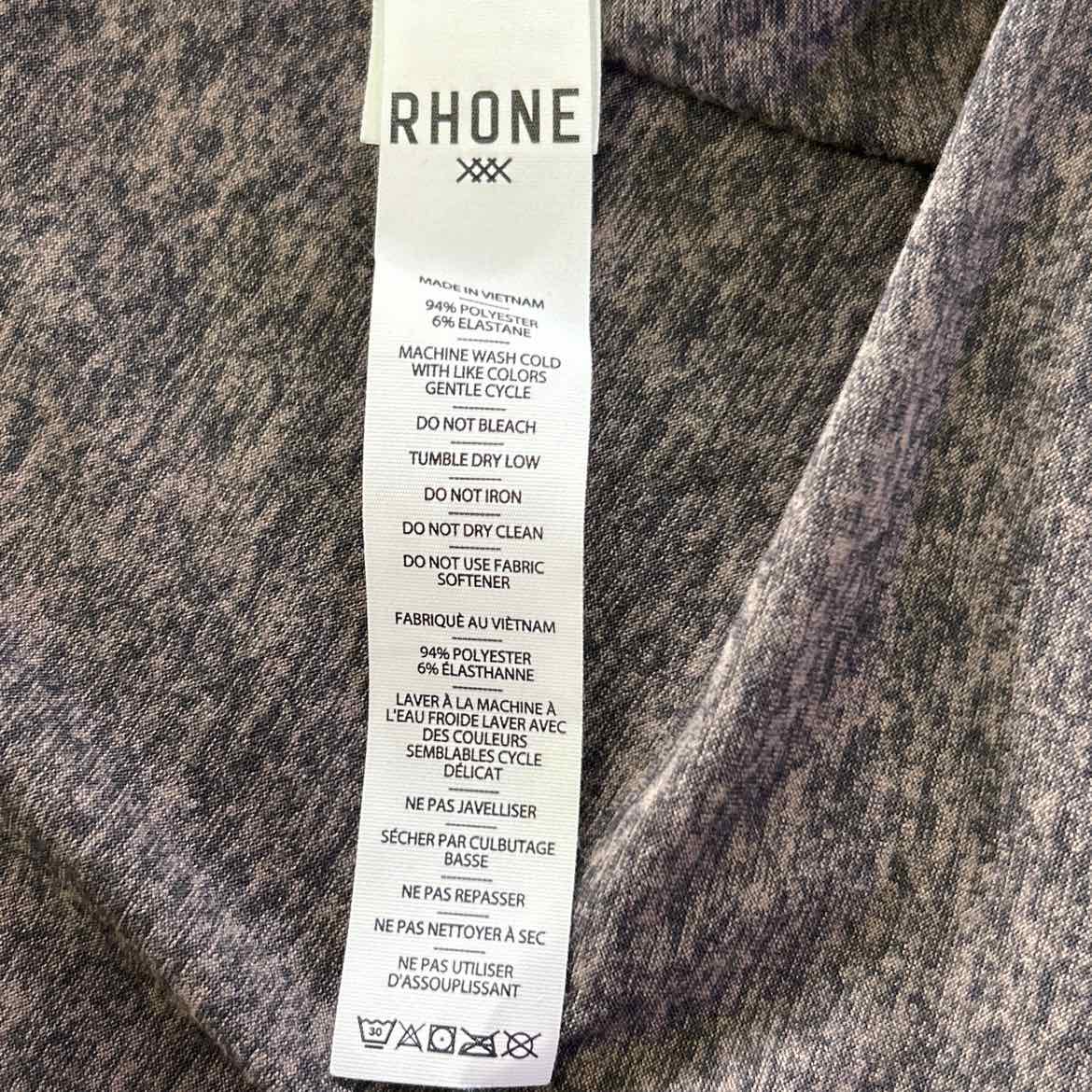 Rhone Size XL Gray Preloved MENS T-shirt