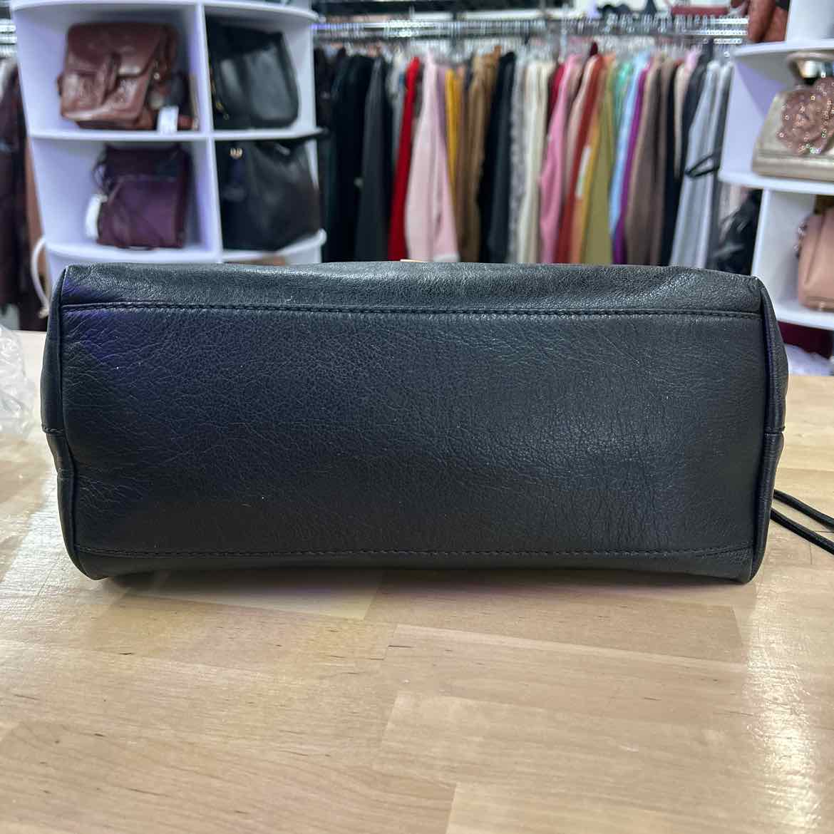 Arezzo Small Leather Lock Pouch