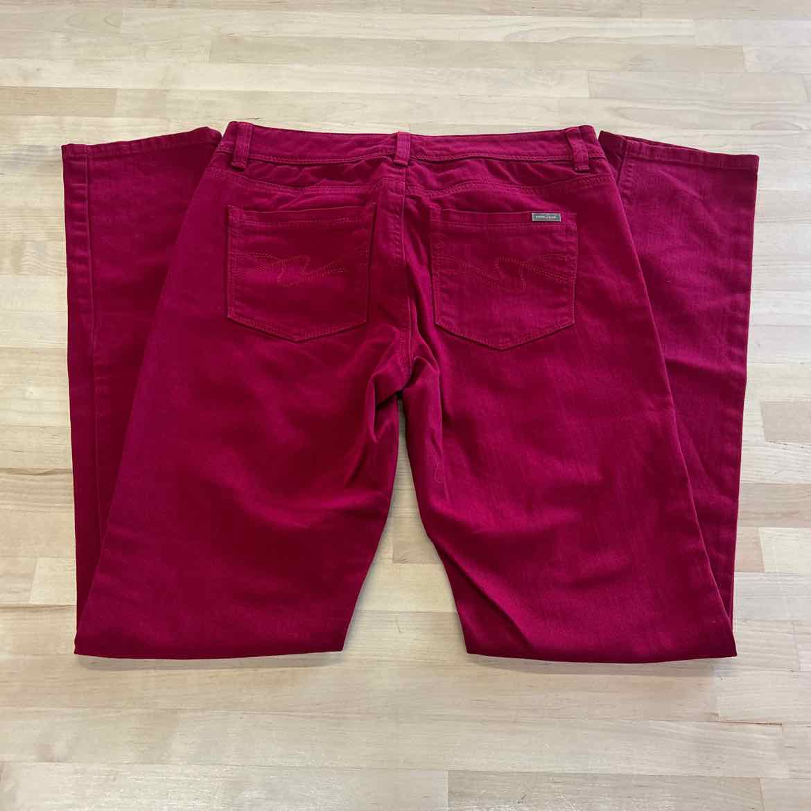 White House Black Market Size 2 Red Denim Preloved Jeans
