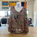 Eight Sixty Size L Multi-Color Preloved Blouse LS