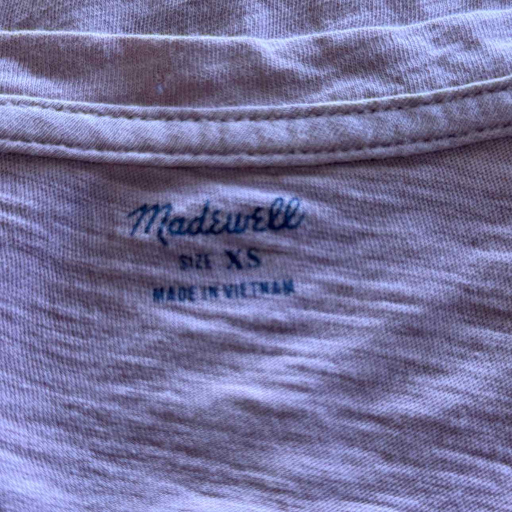 Madewell Size XS Mauve Preloved Tank
