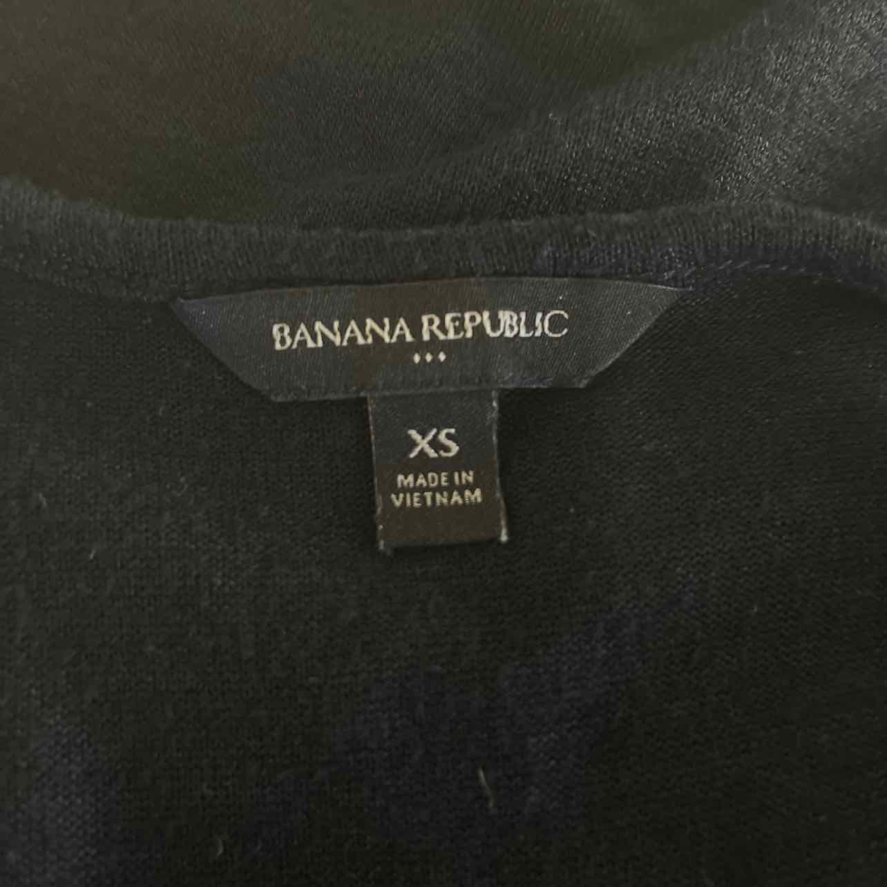 Banana Republic Size XS Black Preloved Tank
