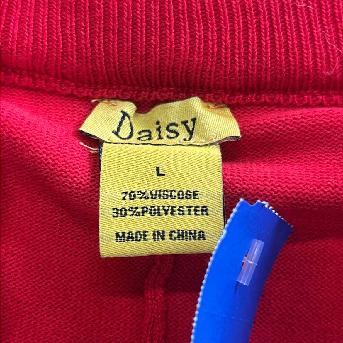 Daisy Women Size L Red Preloved Skorts