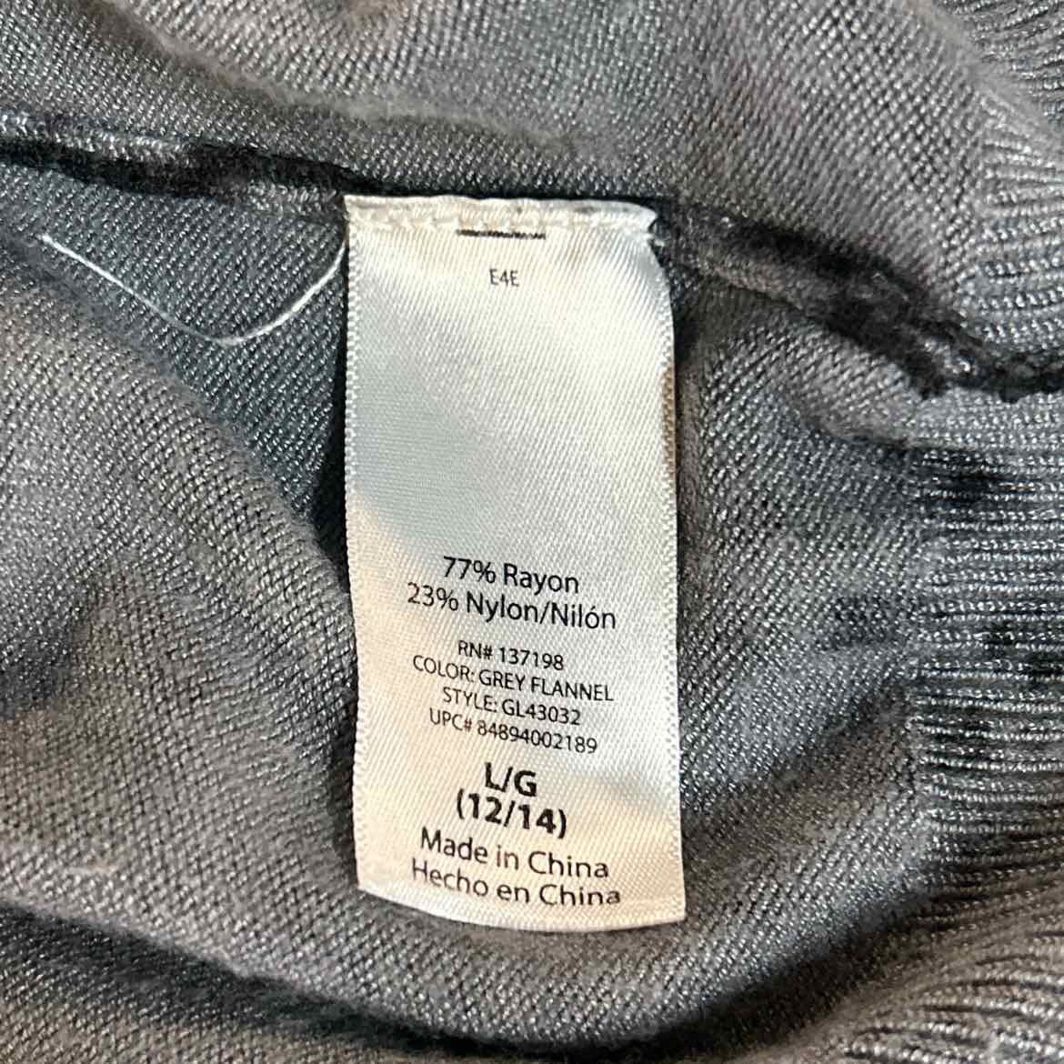 George Size L Gray Preloved Cardigan