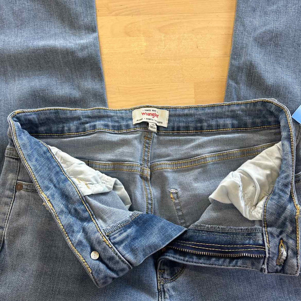 Wrangler Size 8 Blue Denim Preloved Jeans