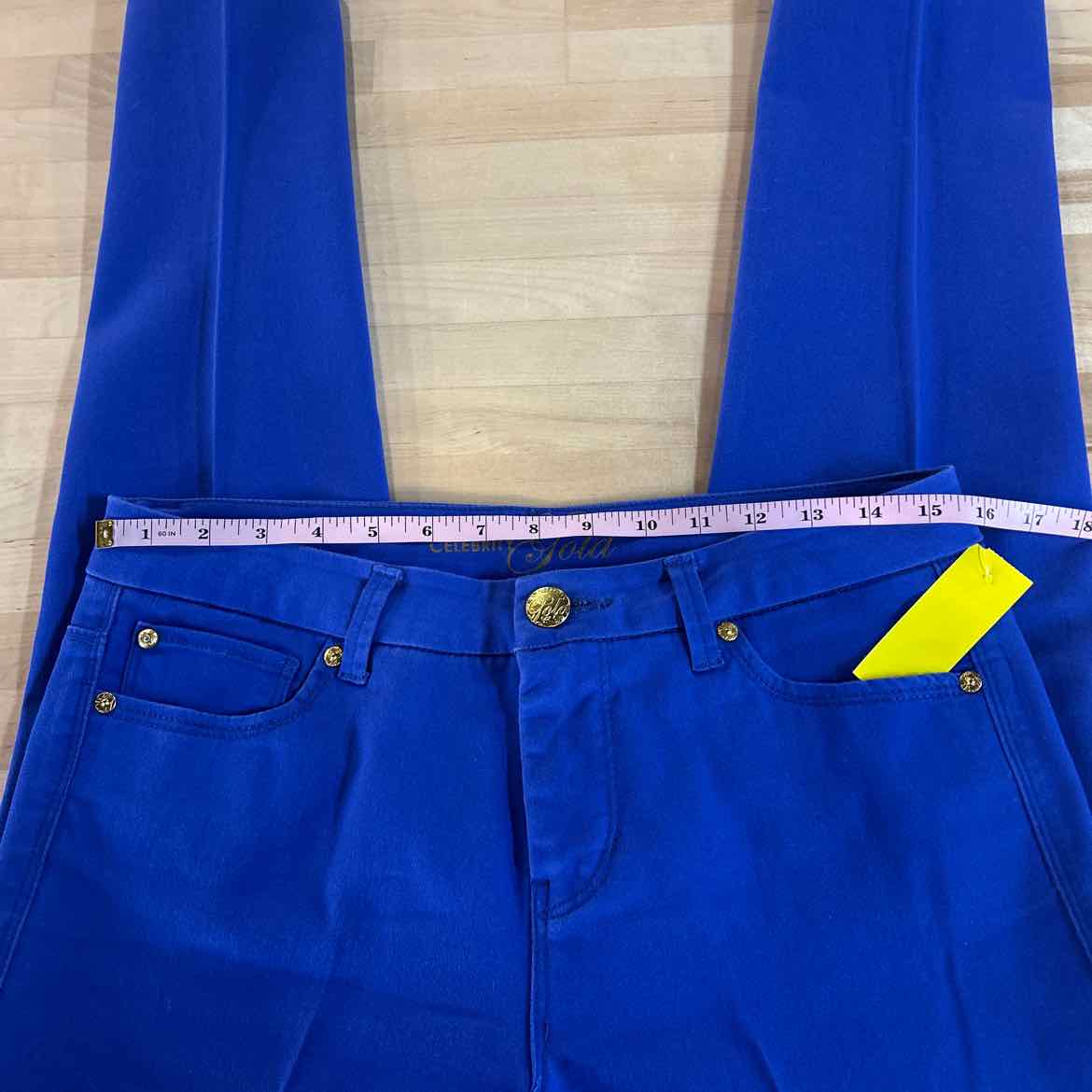 Celebrity Gold Size 10 Blue Preloved Pants