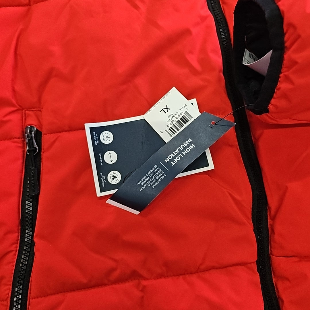 Club Room Men's Size XL Red MENS Jacket