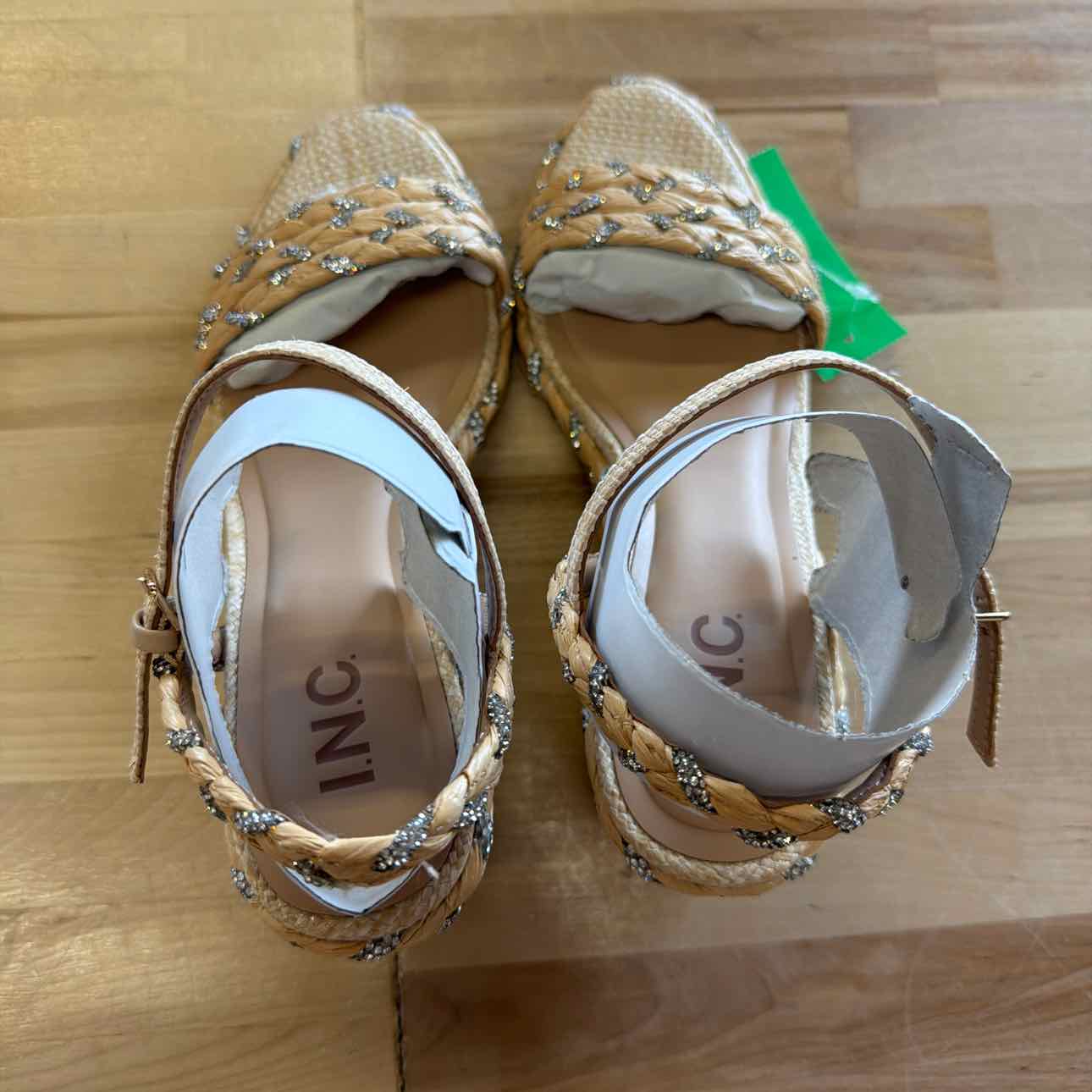 I.n.c. International Concepts Women's Gillaa Espadrille Wedge Sandals - 8.5