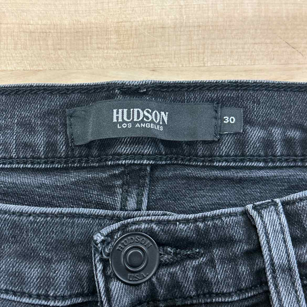 Hudson Size 30 Black Jeans