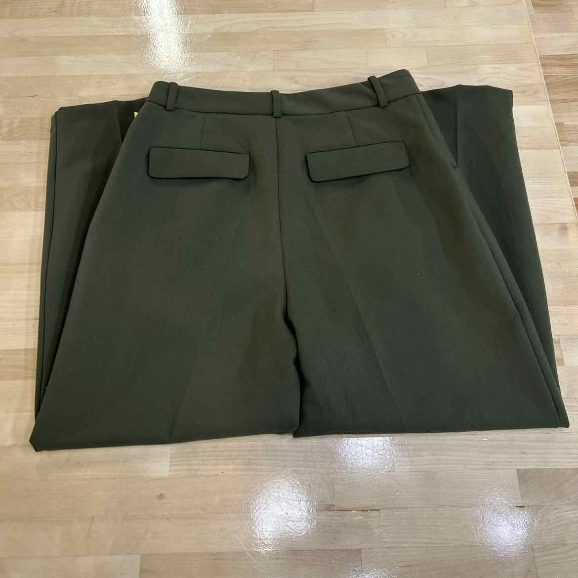 zara Size S Moss Preloved Pants