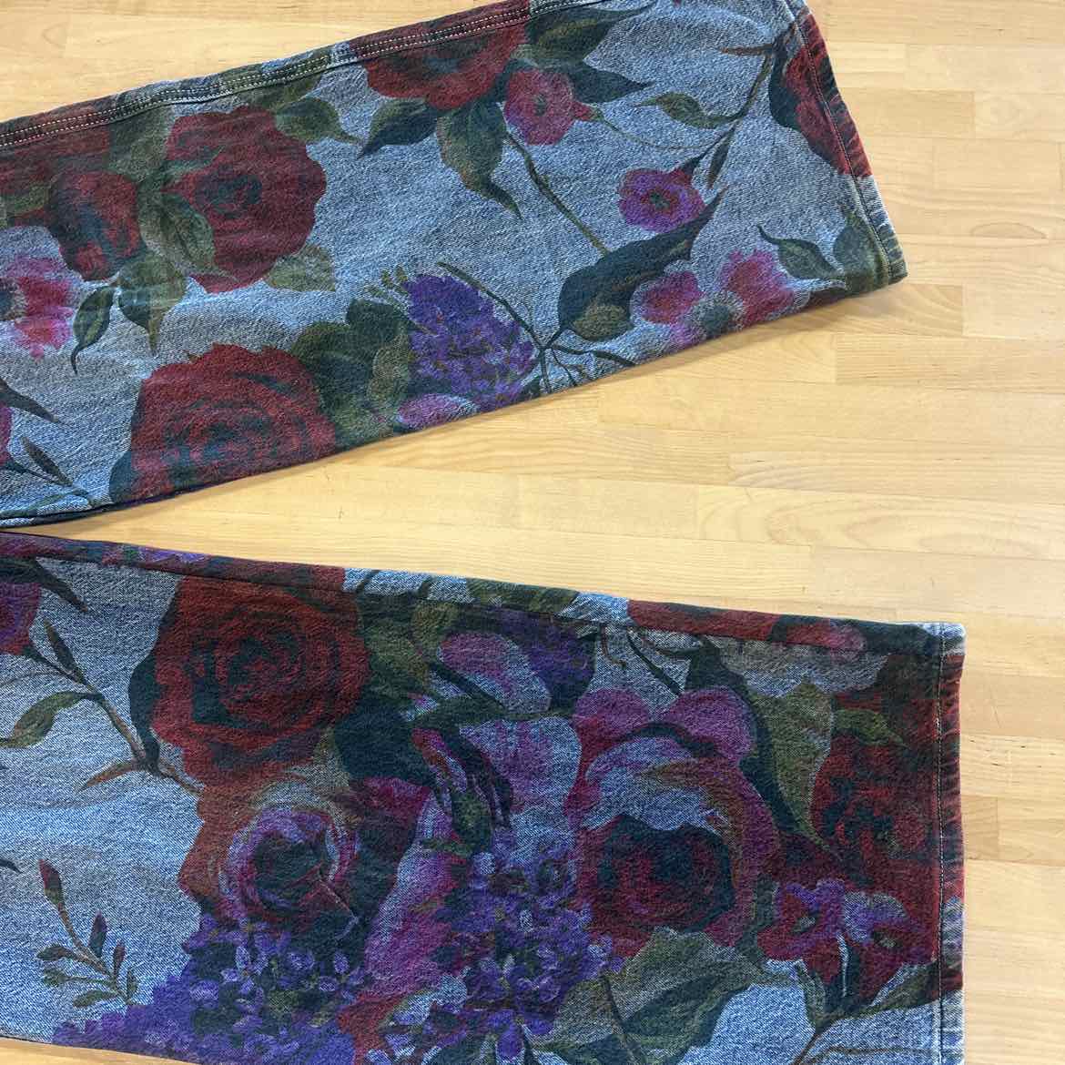 Avec Les Filles Womens High-Rise Wide-Leg Jea Portofino Rose 27