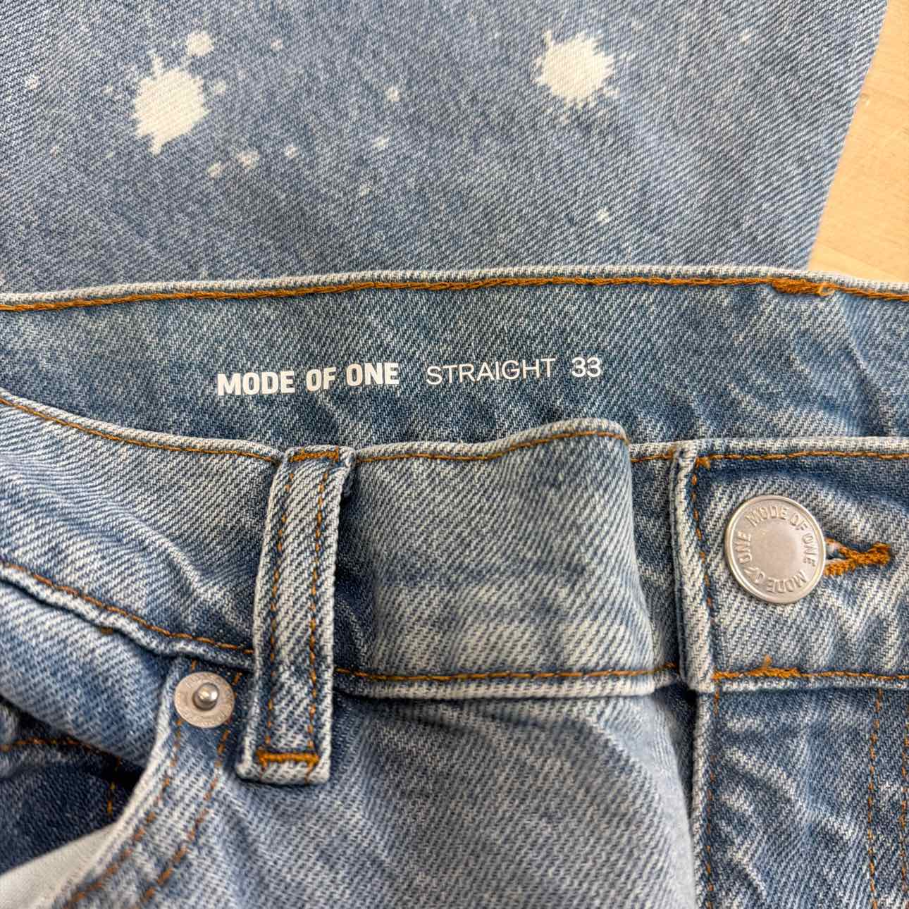 Mode of One Men's Straight-Fit Jeans, Created for Macy's - Bay Ridge