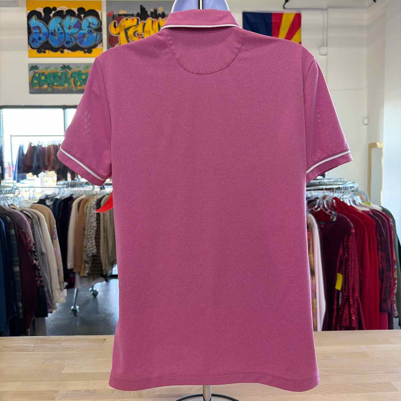 Penguin Size M Pink Preloved Polo