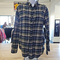 Croft&Barrow Size M Blue MENS Button Down Shirt