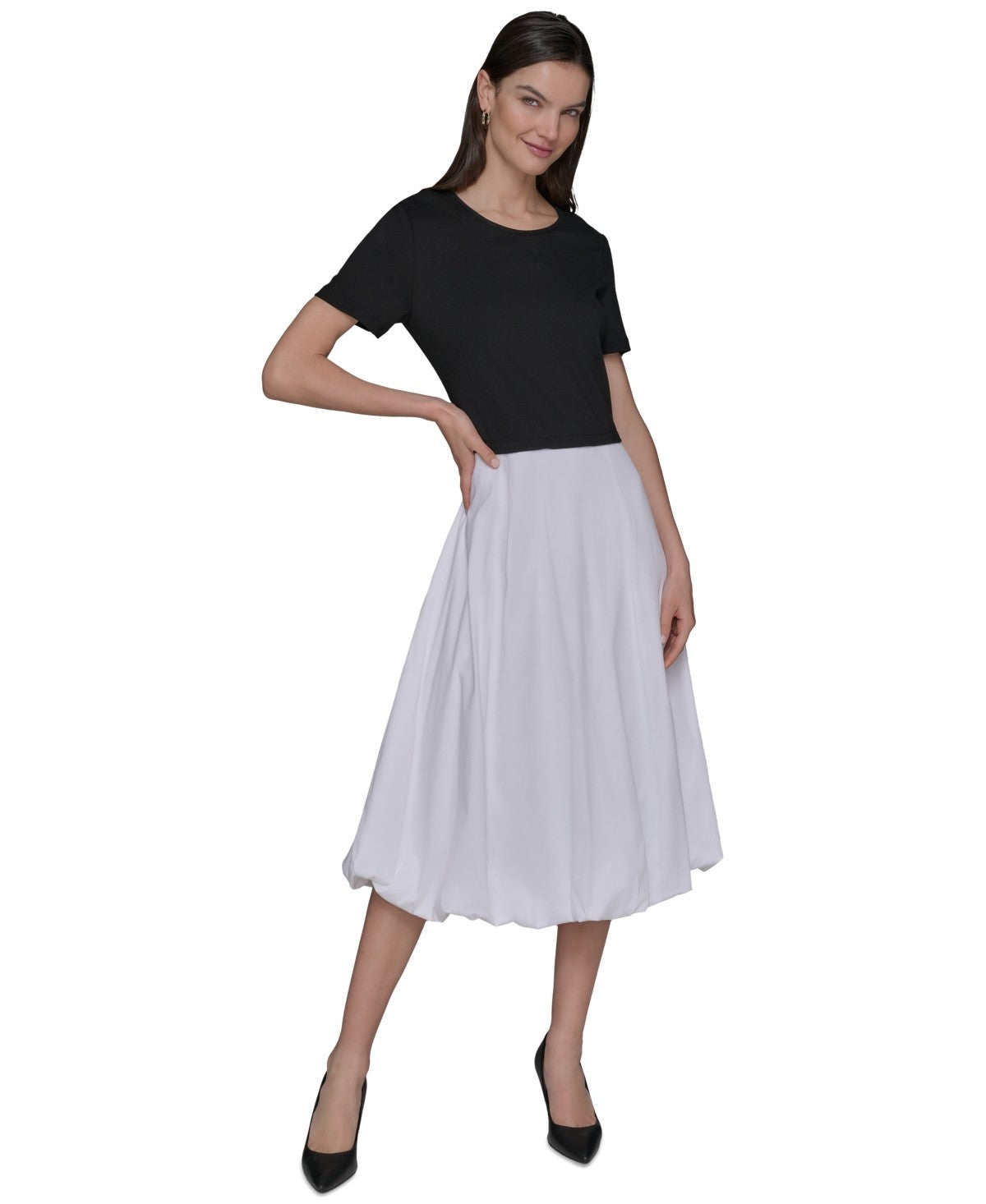 Karl Lagerfield Size L Black New Dress