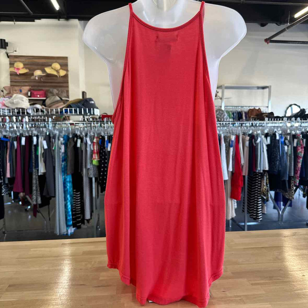 LouKeith Size L Orange Sleeveless