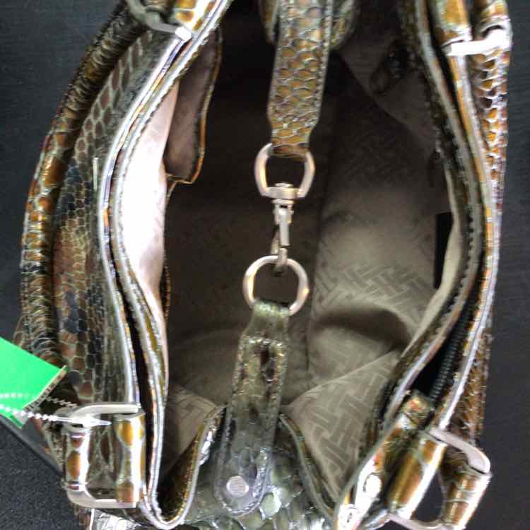 Cole Haan Brown & Green Handbag