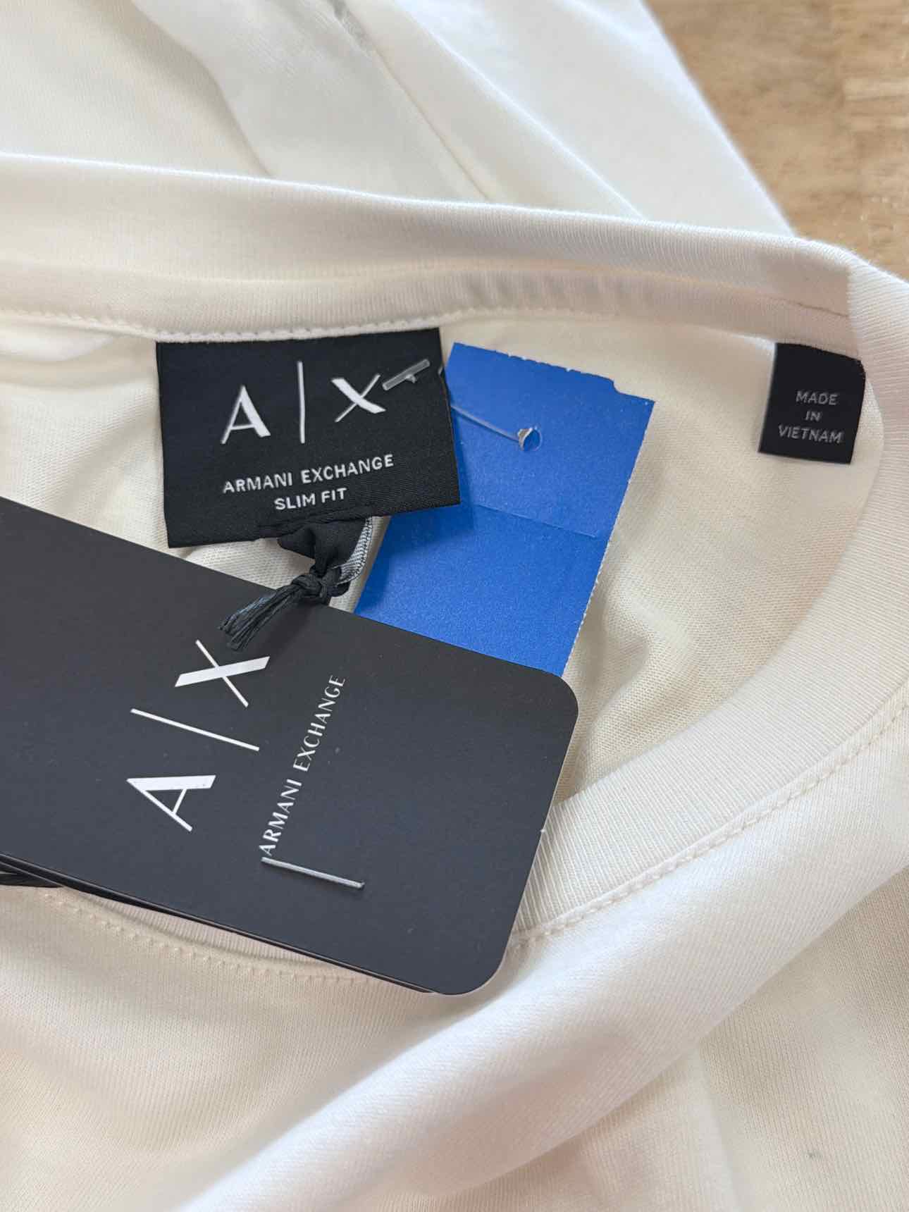 Armani Exchange Stripe Logo T-Shirt