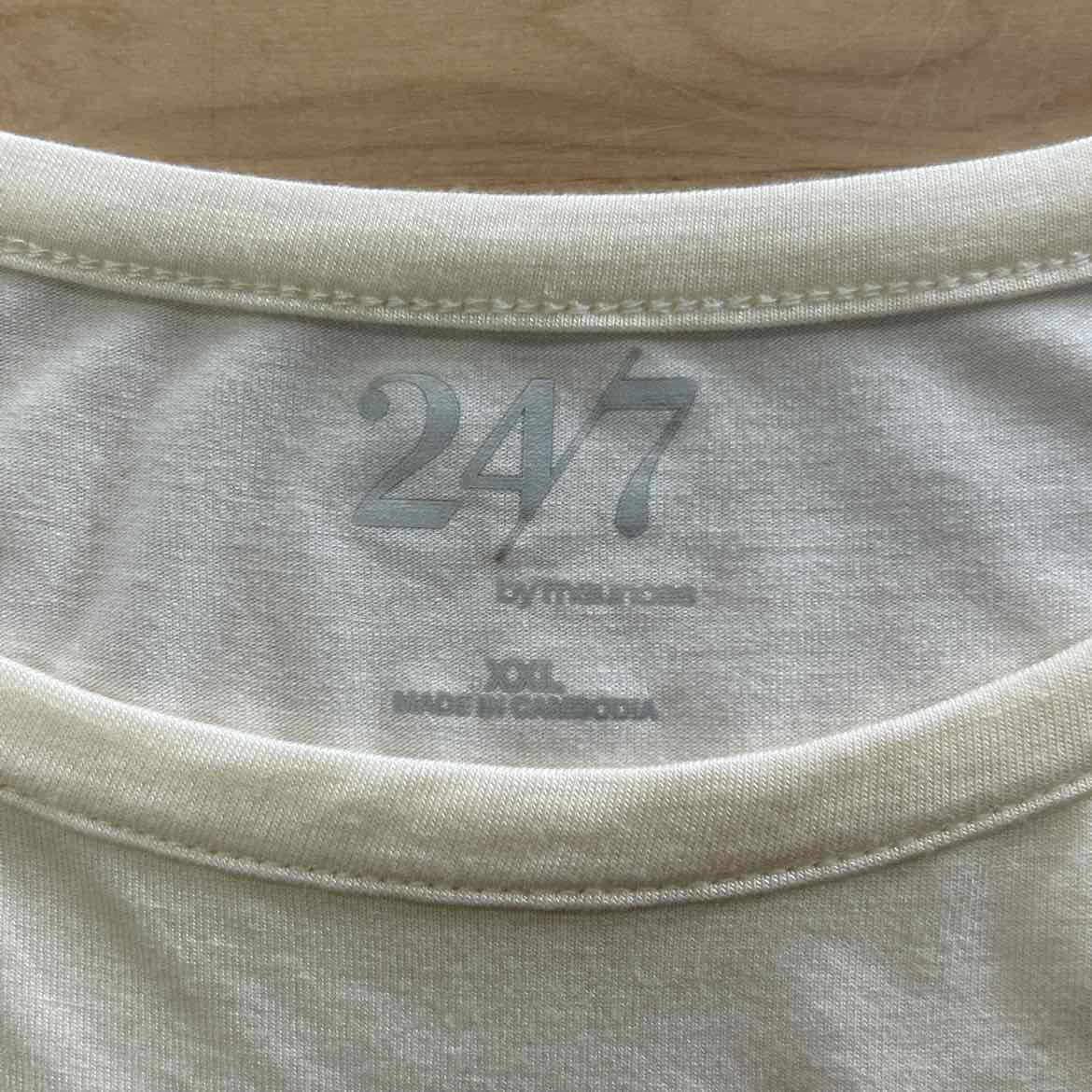 24/7 Size XXL Orange/Red Preloved Tank