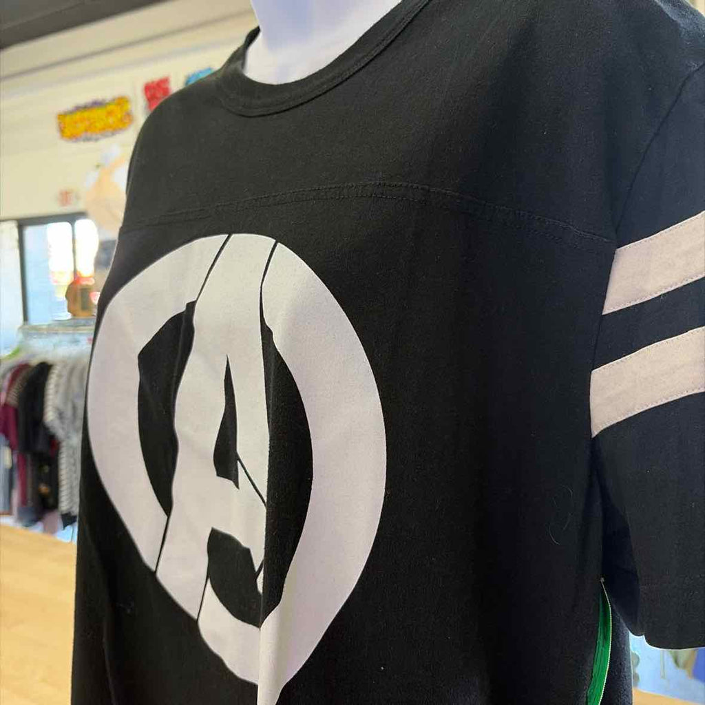 Marvel Size XL Black Preloved T-Shirt SS