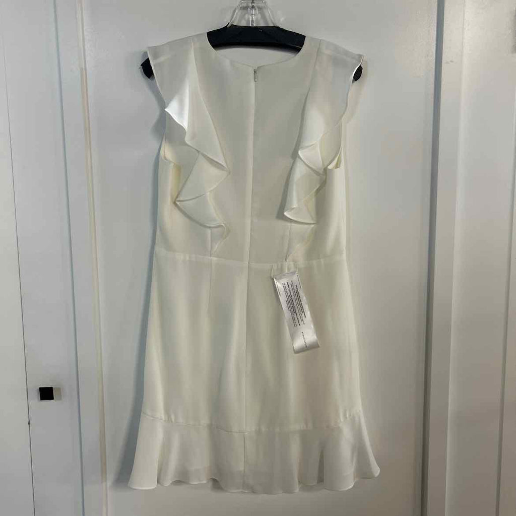 BCBG Size 12 White Preloved Dress