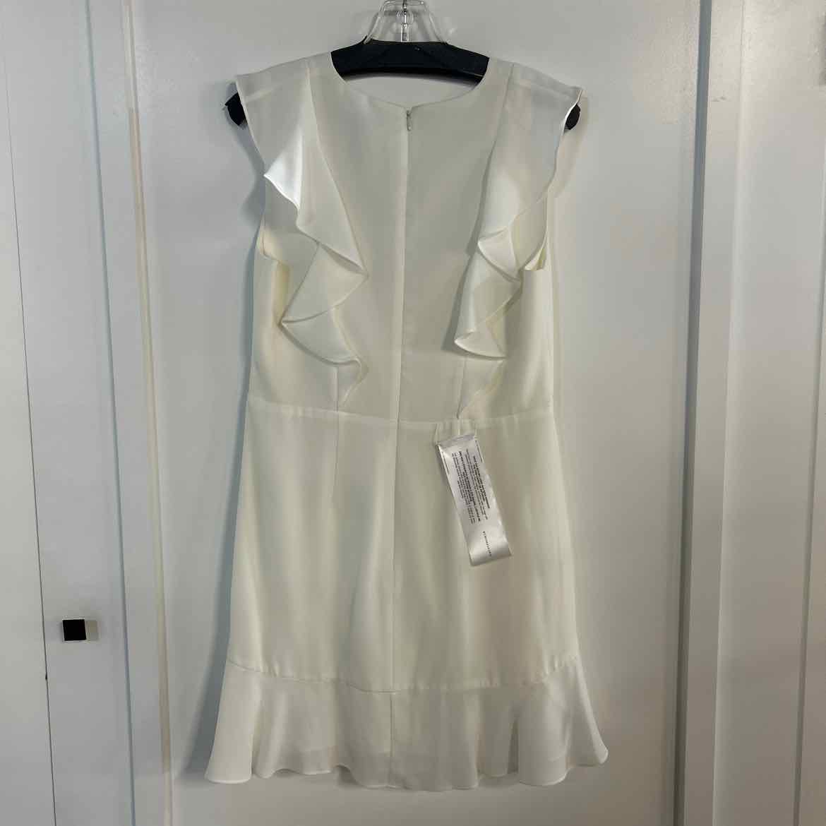 BCBG Size 12 White Preloved Dress